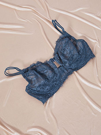 Σουτιέν απο δαντέλα με άνοιγμα WT9833.A012+5