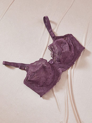 Σουτιέν από δαντέλα μονόχρωμο WT9833.A062+4