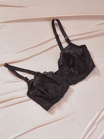 Σουτιέν από δαντέλα μονόχρωμο WT9833.A062+1