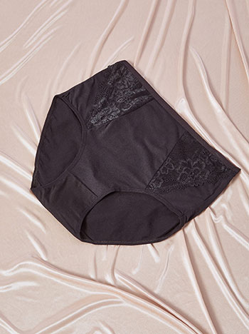 Σλιπ μονόχρωμο με δαντέλα WT9833.A125+1