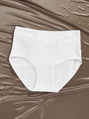 Σλιπ μονόχρωμο με δαντέλα WT9833.A125+2