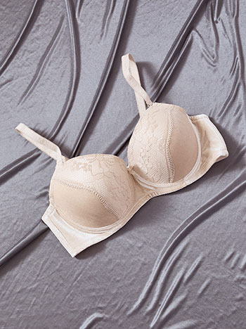 Σουτιέν βελούδινο με δαντέλα WT9833.A315+2