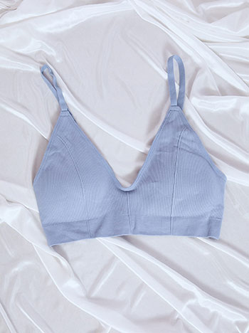 Μπουστάκι ριπ με διακοσμητικές ραφές WT9833.A516+4