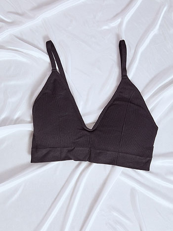 Μπουστάκι ριπ με διακοσμητικές ραφές WT9833.A516+2