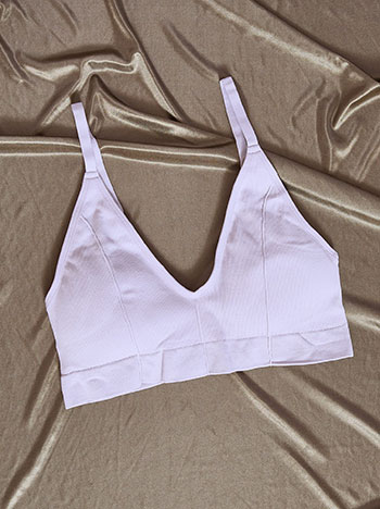 Μπουστάκι ριπ με διακοσμητικές ραφές WT9833.A516+5