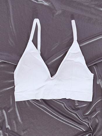 Μπουστάκι ριπ με διακοσμητικές ραφές WT9833.A516+1