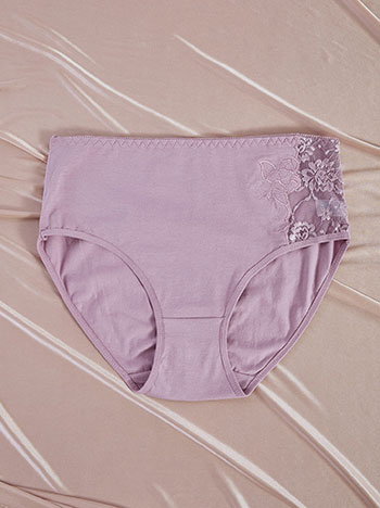 Σλιπ με δαντέλα στο πλάι WT9833.A921+3