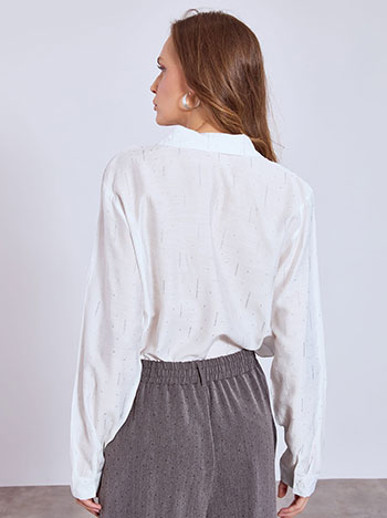 Πουκάμισο με glitter WT9844.3008+1 φωτογραφία