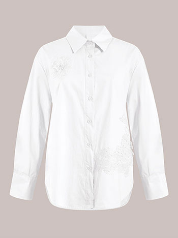 Πουκάμισο με λουλούδια απο παγιέτες WT9844.3985+3 φωτογραφία