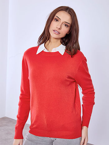 Πουλόβερ με βισκόζη WT9844.4360+4