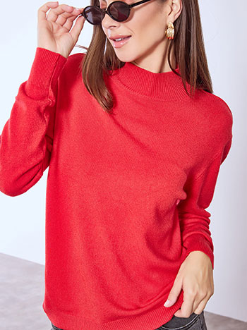 Πουλόβερ με βισκόζη WT9844.4361+4