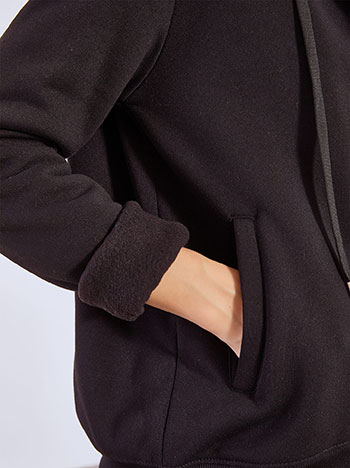 Ζακέτα φούτερ με κουκούλα WT9844.5111+1