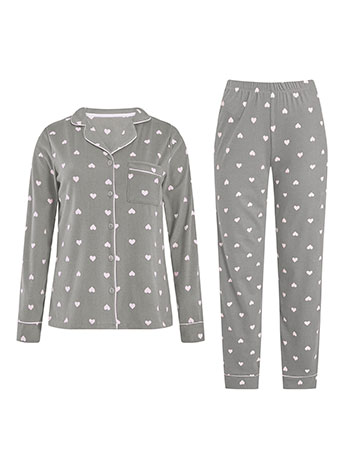 Σετ πιτζάμας με καρδιές WT9858.0009+2 φωτογραφία
