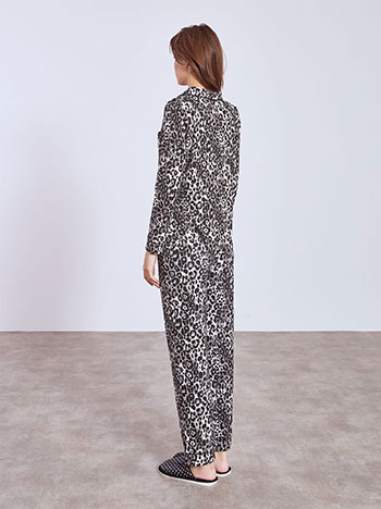 Σετ πιτζάμας με animal print WT9858.0011+1 φωτογραφία