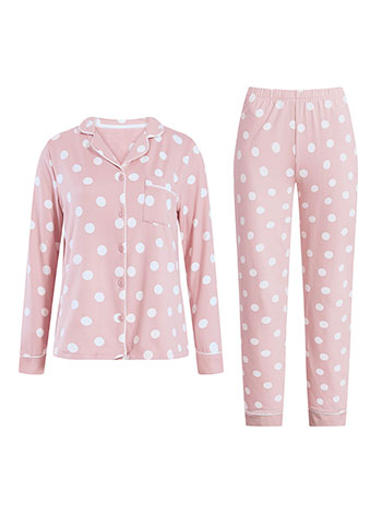 Σετ πιτζάμας πουά WT9858.0153+2 φωτογραφία