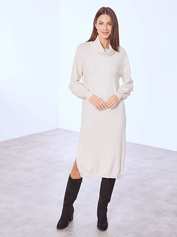 Φόρεμα μίντι με ανοίγματα στο πλάι WT9862.8122+6