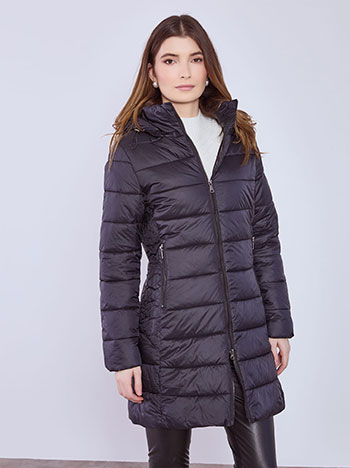 Μπουφάν καπιτονέ με κουκούλα WT9907.6123+1