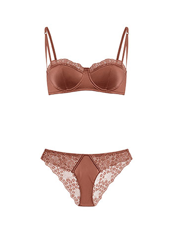 Σετ εσωρούχων σατέν με δαντέλα WT9932.0619+2 φωτογραφία