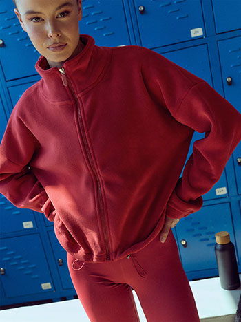 Ζακέτα fleece WU1019.5217+4