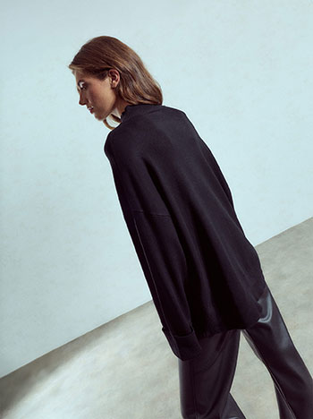 Πουλόβερ oversized ασύμμετρο WU1041.4018+2