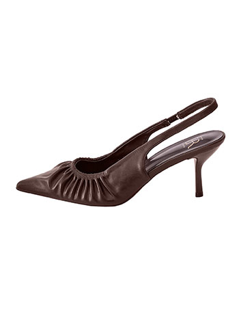 Γόβες slingback με σούρες WU1482.A852+2