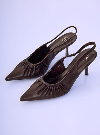 Celestino Γόβες Slingback με Σούρες Wu1482 A852+2 Παπούτσια Γυναικεία Ρούχα Μόδα