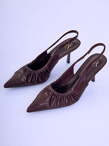 Celestino Γόβες Slingback με Σούρες Wu1482 A852+3 Παπούτσια Γυναικεία Ρούχα Μόδα