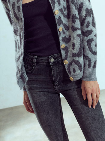 Celestino Τζιν Καμπάνα Ψηλόμεσο Wu1628 1076+2 Παντελόνια Jeans Γυναικεία Ρούχα Μόδα
