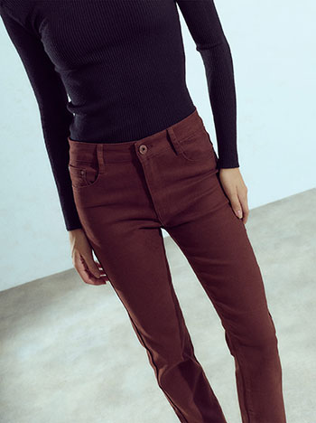 Celestino Τζιν Μονόχρωμο Wu1628 1095+5 Παντελόνια Jeans Γυναικεία Ρούχα Μόδα