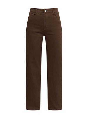 Τζιν ψηλόμεσο wide leg WU1628.1100+3