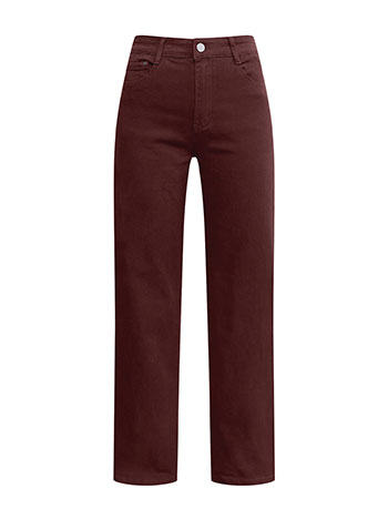 Τζιν ψηλόμεσο wide leg WU1628.1100+6
