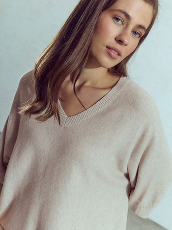 Celestino Πουλόβερ Μακρύ Oversized Wu1738 4096+4 Μπλούζες Γυναικεία Ρούχα Μόδα