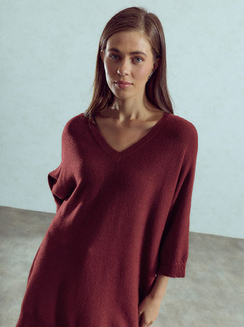 Celestino Πουλόβερ Μακρύ Oversized Wu1738 4096+5 Μπλούζες Γυναικεία Ρούχα Μόδα