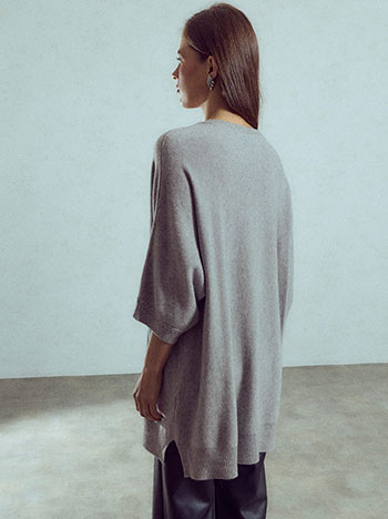 Πουλόβερ μακρύ oversized WU1738.4096+2