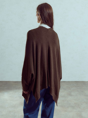 Celestino Ζακέτα Ασύμμετρη Oversized Wu7587 5000+3 Πανωφόρια Ζακέτες Γυναικεία Ρούχα Μόδα