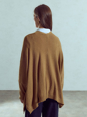 Celestino Ζακέτα Ασύμμετρη Oversized Wu7587 5000+2 Πανωφόρια Ζακέτες Γυναικεία Ρούχα Μόδα