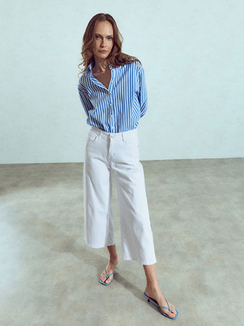 Τζιν crop wide-leg WU7589.1577+1