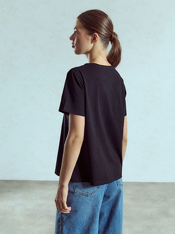 Τ-shirt μονόχρωμο WU7616.4212+1