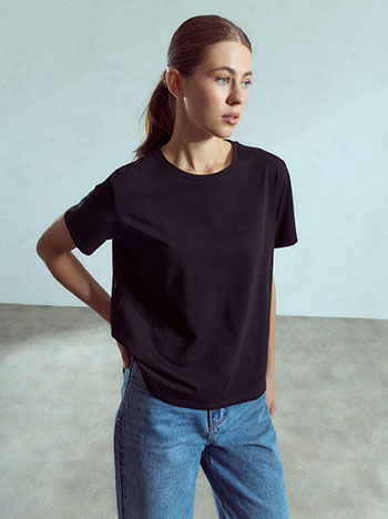 Τ-shirt μονόχρωμο WU7616.4212+1