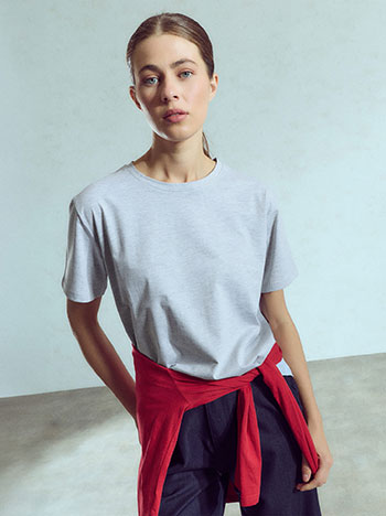 Τ-shirt μονόχρωμο WU7616.4212+2