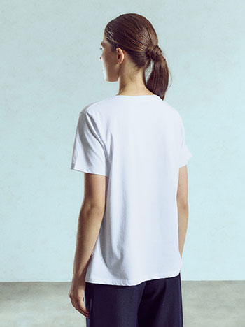 Τ-shirt μονόχρωμο WU7616.4212+6