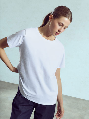 Τ-shirt μονόχρωμο WU7616.4212+6