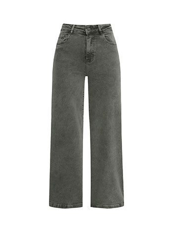 Τζιν με βαμβάκι wide leg WU7643.1603+5
