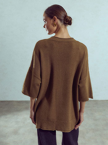 Πουλόβερ oversized WU7948.4817+3