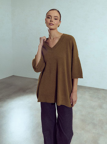 Πουλόβερ oversized WU7948.4817+3