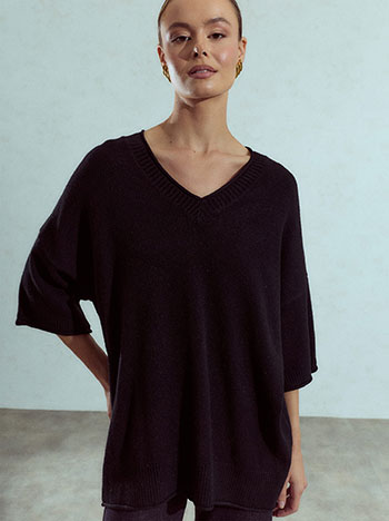 Πουλόβερ oversized WU7948.4817+1