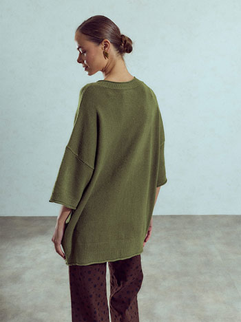 Πουλόβερ oversized WU7948.4817+4