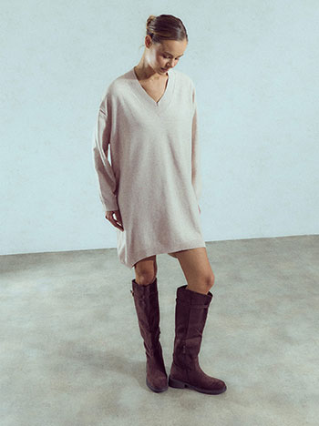 Φόρεμα ασύμμετρο oversized WU7948.8499+3
