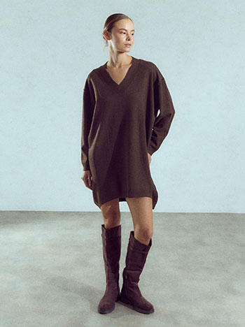 Φόρεμα ασύμμετρο oversized WU7948.8499+2