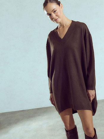 Φόρεμα ασύμμετρο oversized WU7948.8499+2